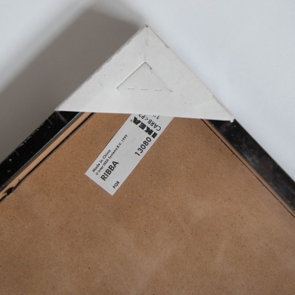 IKEA | Accents | Vintage 999 Ikea Ribba Wood Photo Frame For 3 5x7 ...